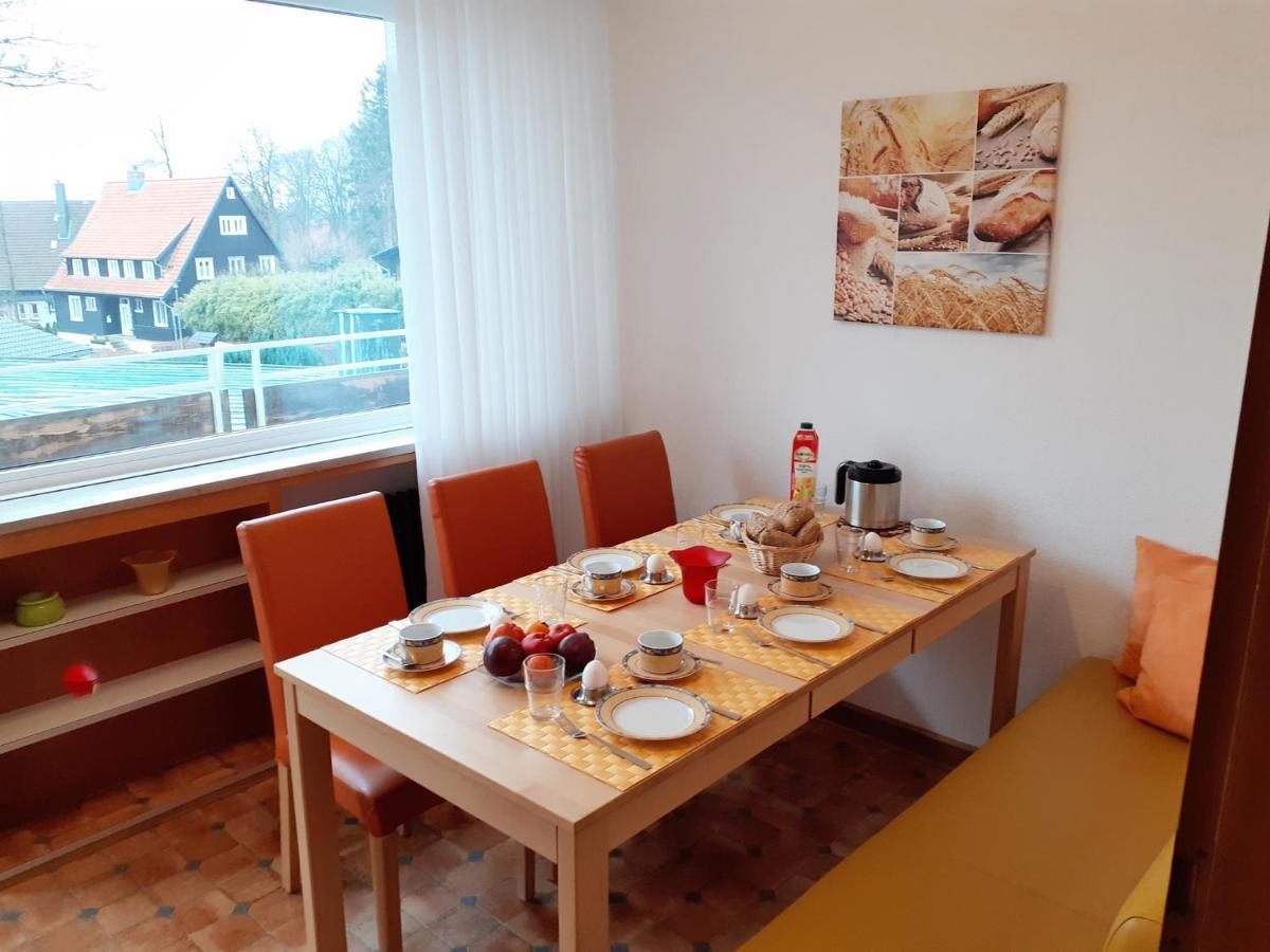 Premium-Ferienwohnungen Bergblick Im Haus Hopfe Goslar Ngoại thất bức ảnh