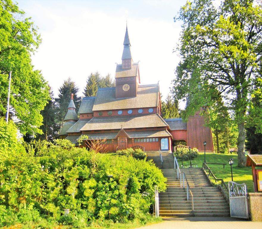 Premium-Ferienwohnungen Bergblick Im Haus Hopfe Goslar Ngoại thất bức ảnh